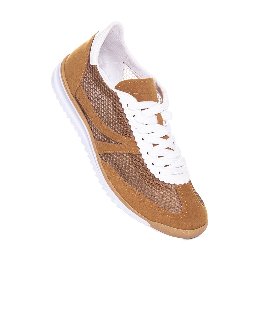 Tênis Feminino Pixolé Casual Kat Caramelo