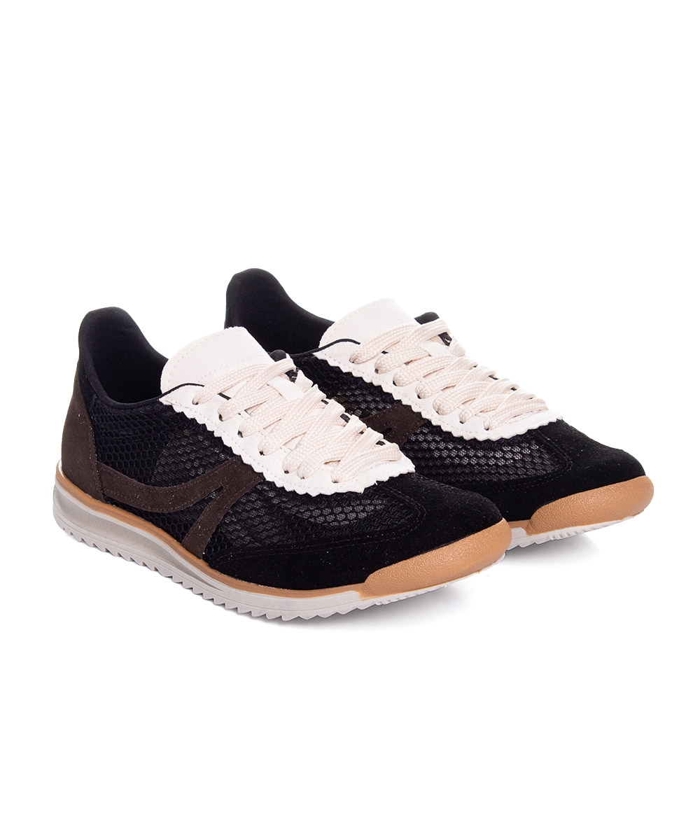 Tênis Feminino Pixolé Casual Kat Preto
