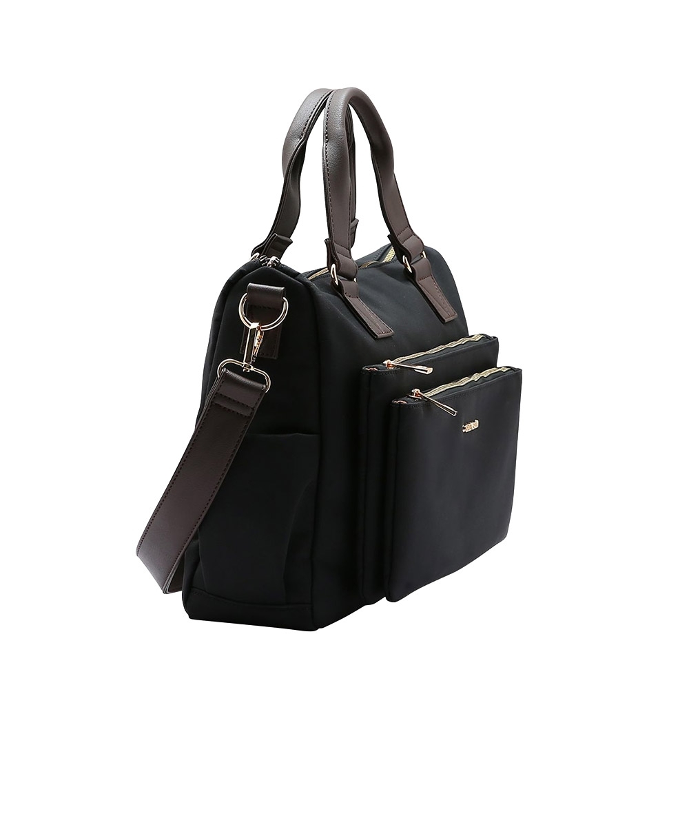 Bolsa De Mão Chenson Microfiber Casual Preto