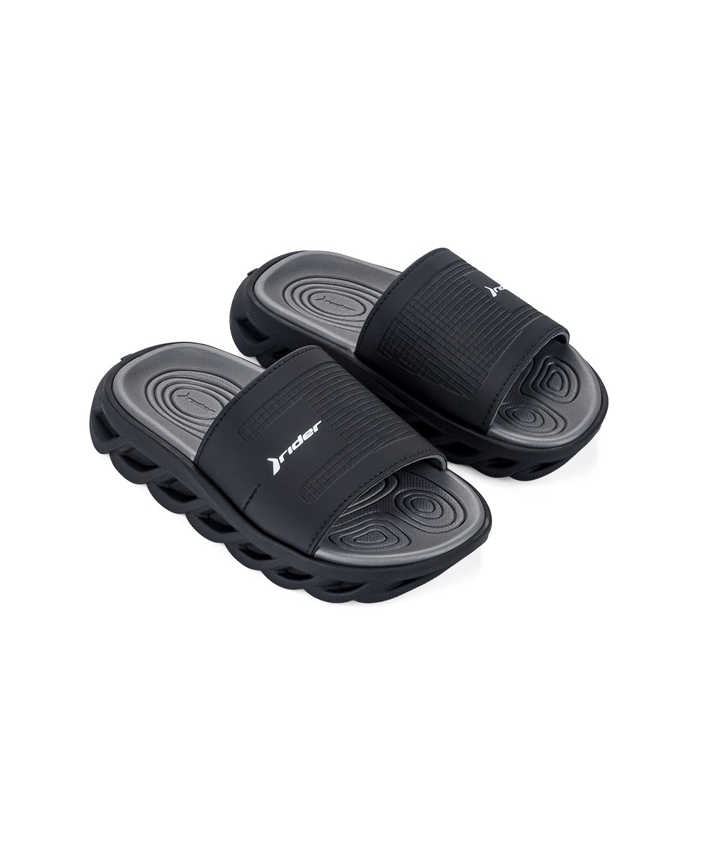 Chinelo Slide Infantil Rider R Power Preto