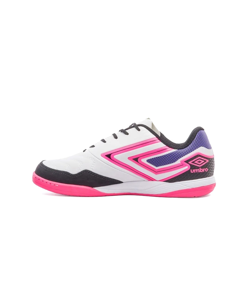 Chuteira Futsal Umbro Pro 5 Bump Club Branco