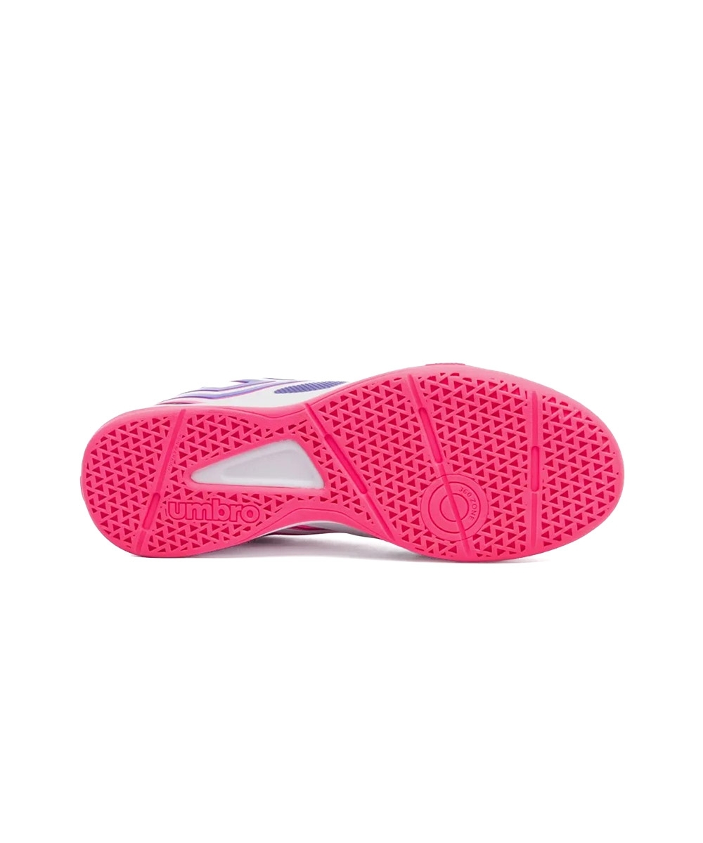 Chuteira Futsal Umbro Pro 5 Bump Club Branco