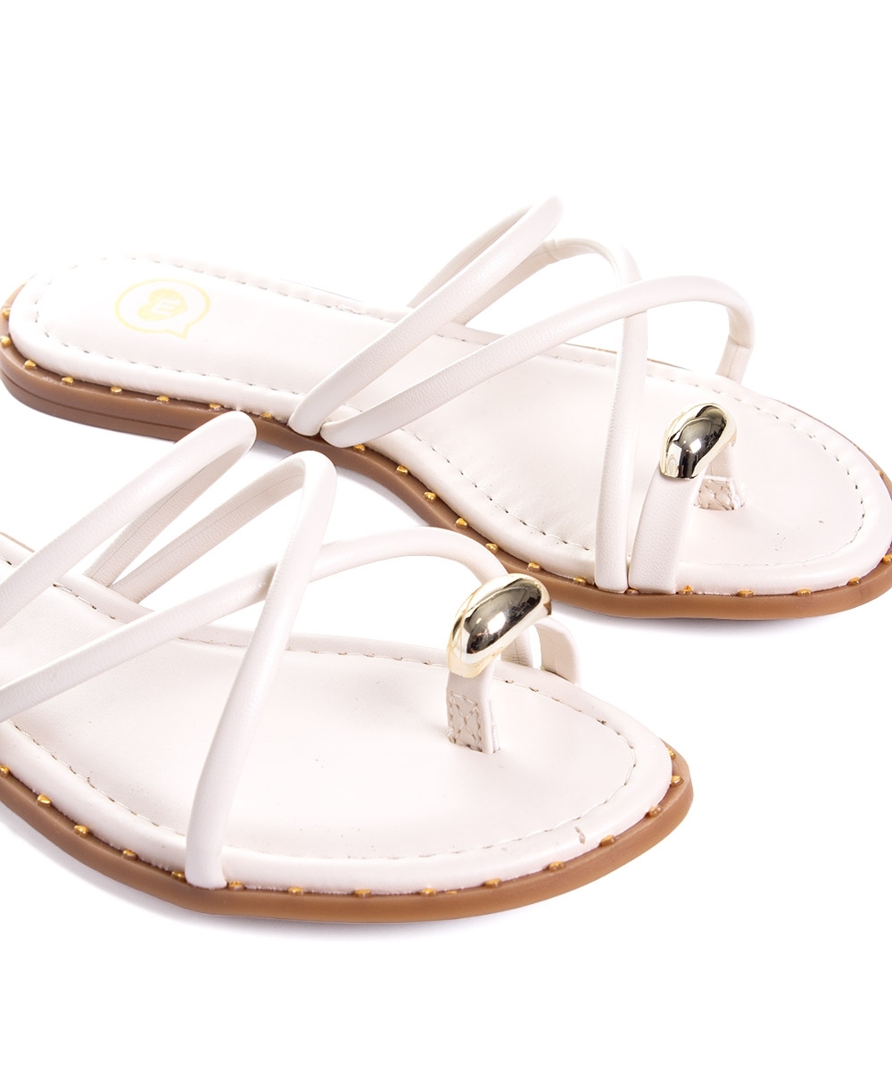 Tamanco Infantil Molekinha Flatform Branco