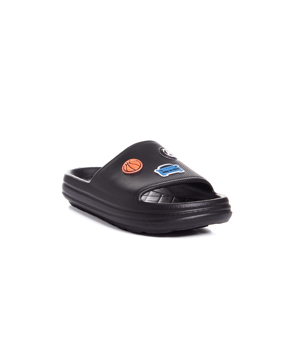 Chinelo Slide Infantil Molekinho Preto