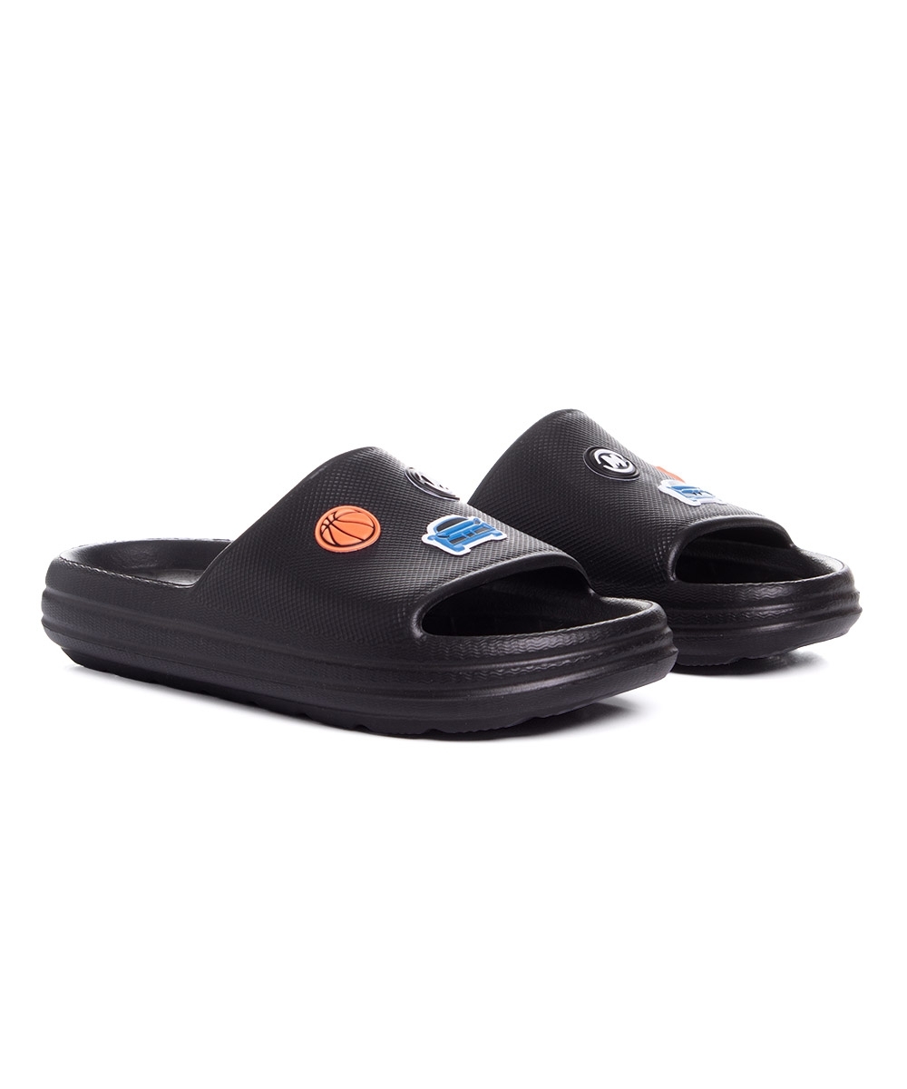 Chinelo Slide Infantil Molekinho Preto