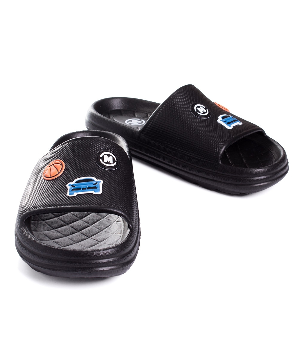Chinelo Slide Infantil Molekinho Preto