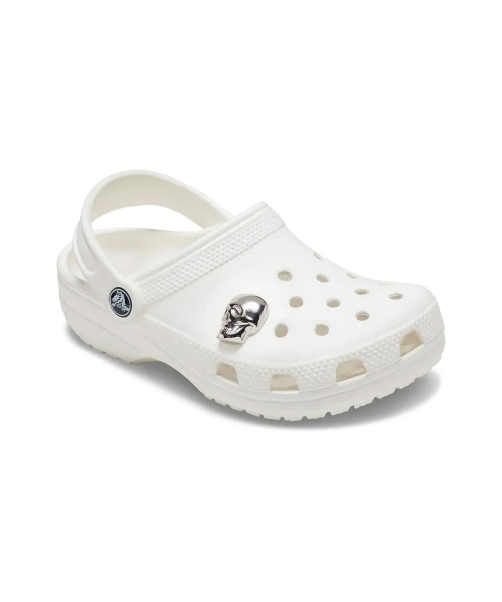 Jibbitz Crocs Caveira Prateada MULTICOLOR