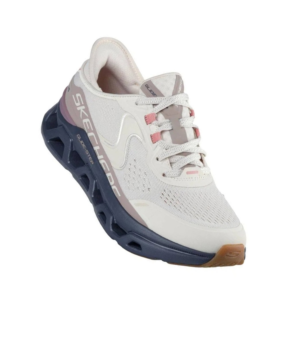 Tênis Feminino Skechers Glide Step Altus Bege