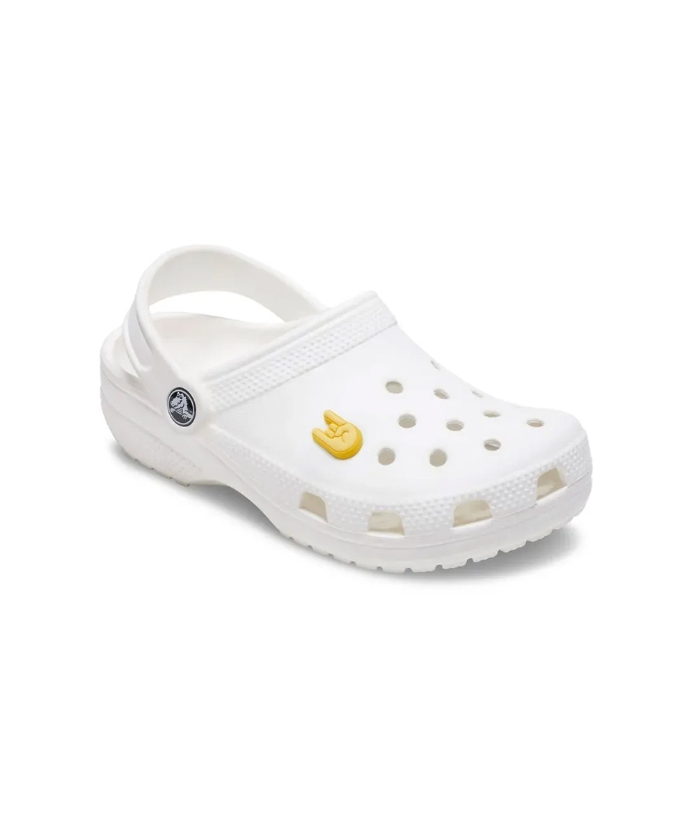 Jibbitz Crocs Emoji Mão Rock Cor única