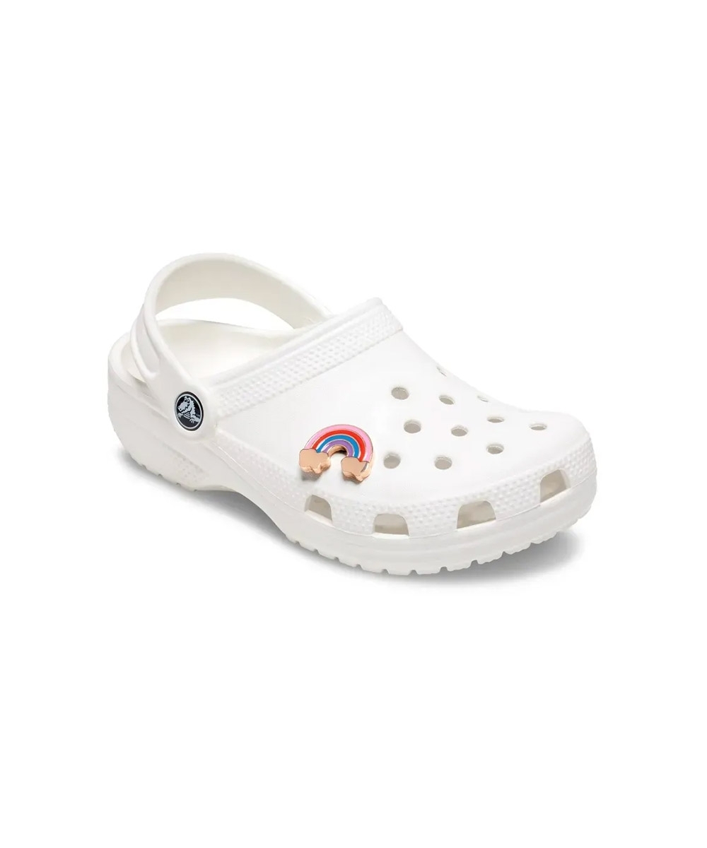 Jibbitz Crocs Arco-íris Núvem Dourada Cor única