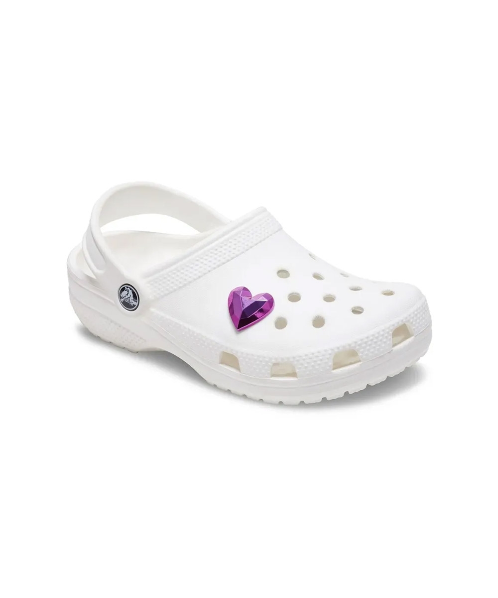 Jibbitz Crocs Coração Rosa Cor única