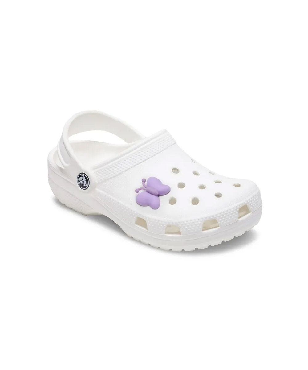 Jibbitz Crocs Borboleta Pelúcia Squishy Cor única