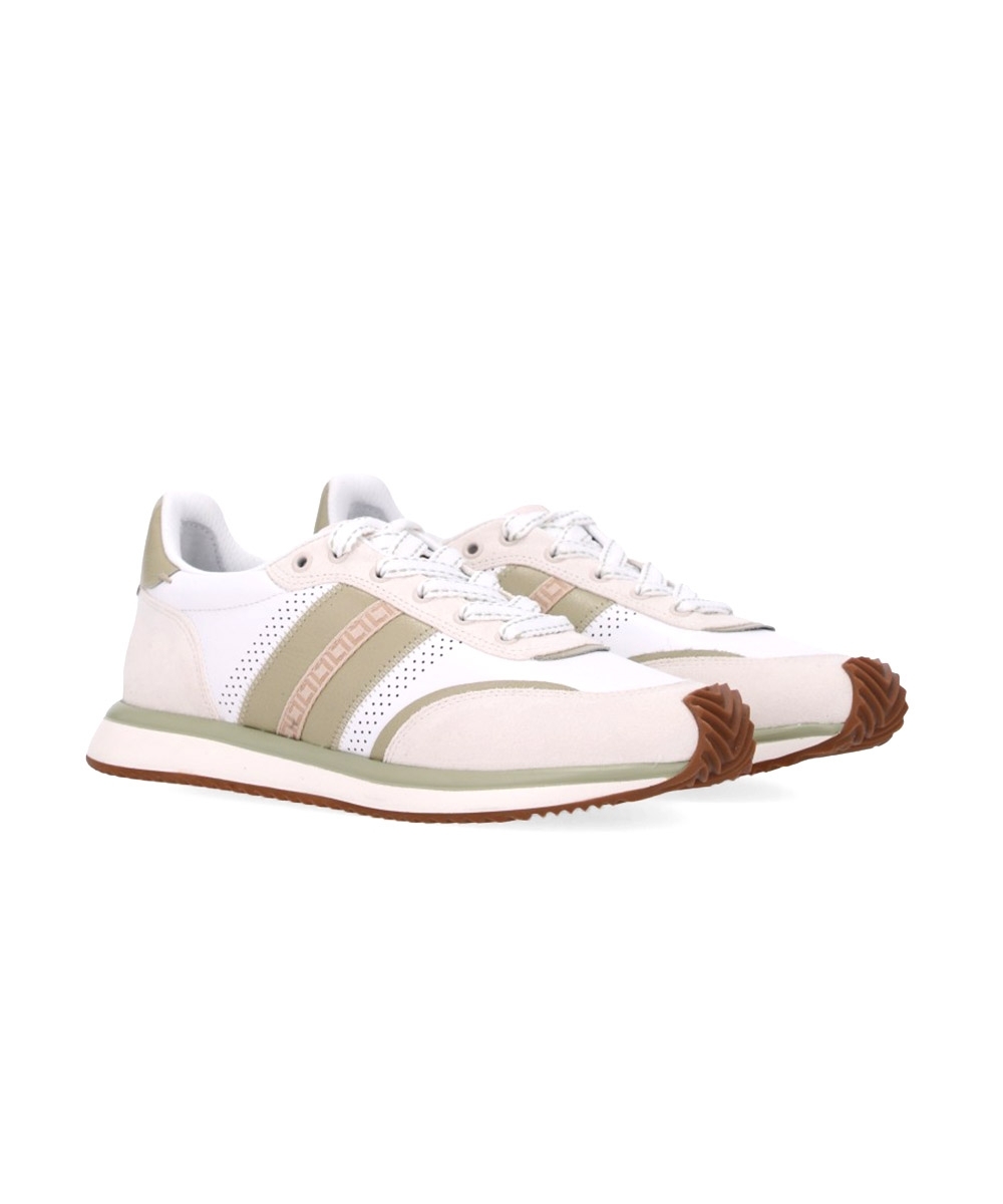 Tênis Feminino Luz Da Lua Couro Camurça Branco