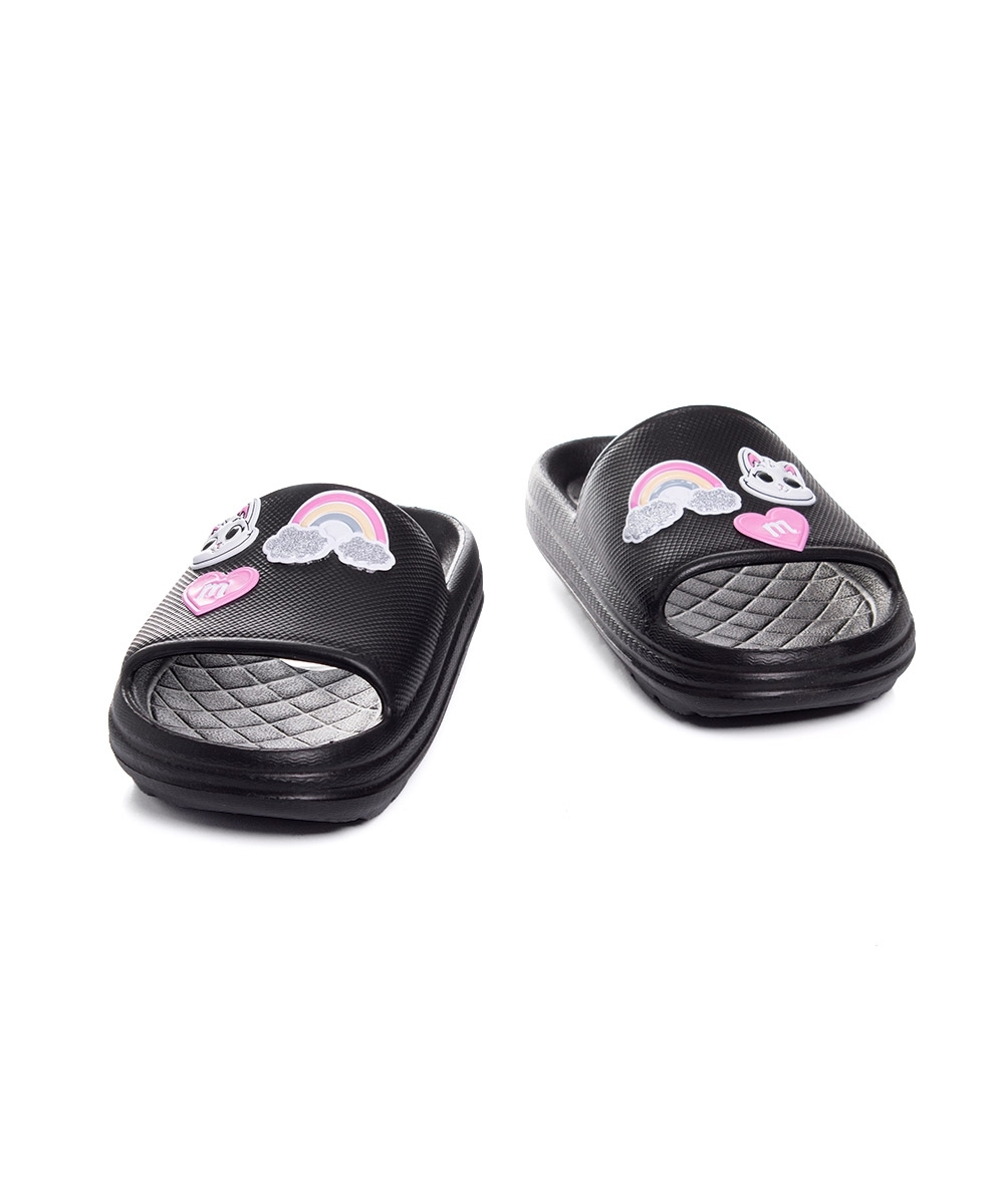 Chinelo Slide Infantil Molekinha Preto