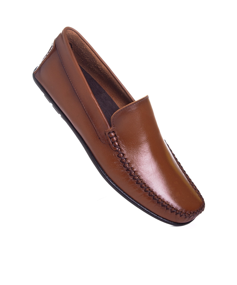 Mocassim Masculino Pixolé Couro Whisky
