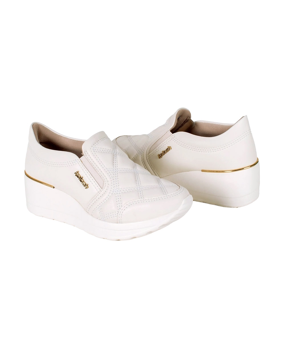 Tênis Kolosh Upper Slip On Creme