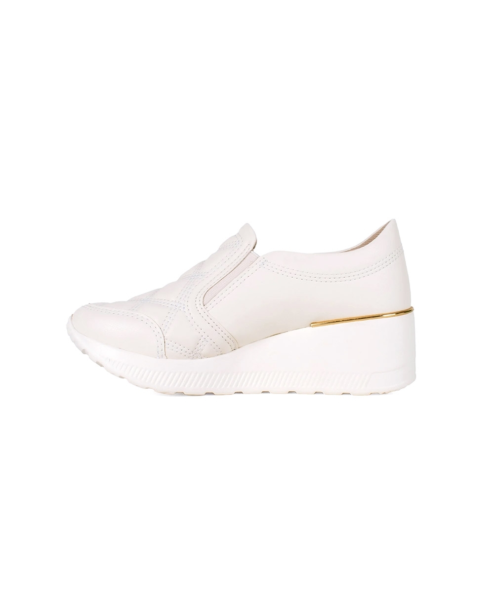 Tênis Kolosh Upper Slip On Creme