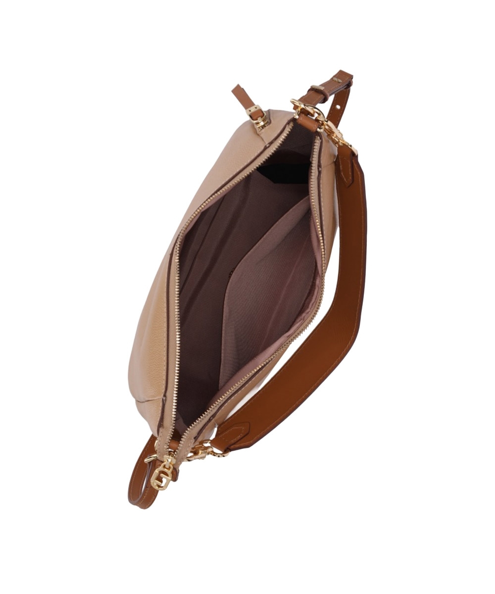 Bolsa Hobo Luz Da Lua New Ridge Couro Natural