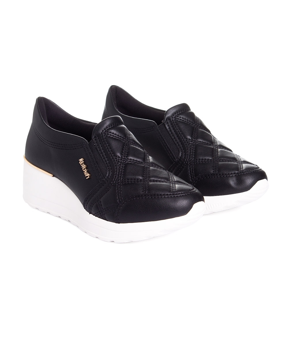 Tênis Kolosh Upper Slip On Preto