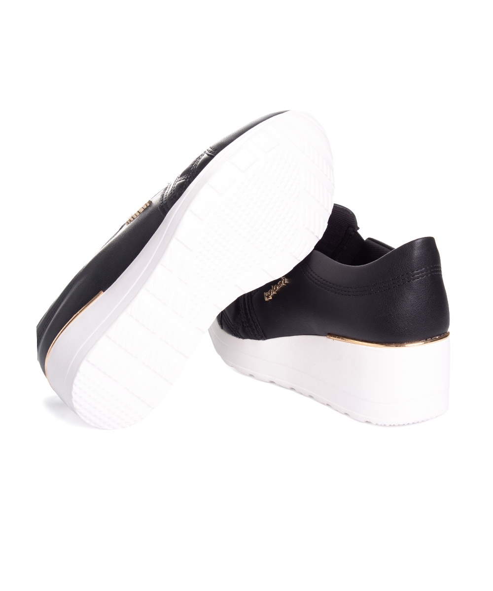 Tênis Kolosh Upper Slip On Preto