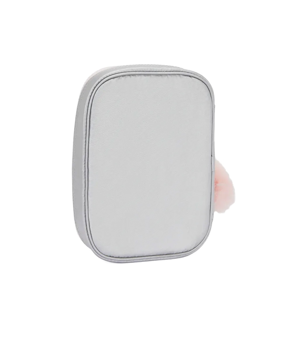 Estojo Kipling 100 Pens Silver Glow Met Prata