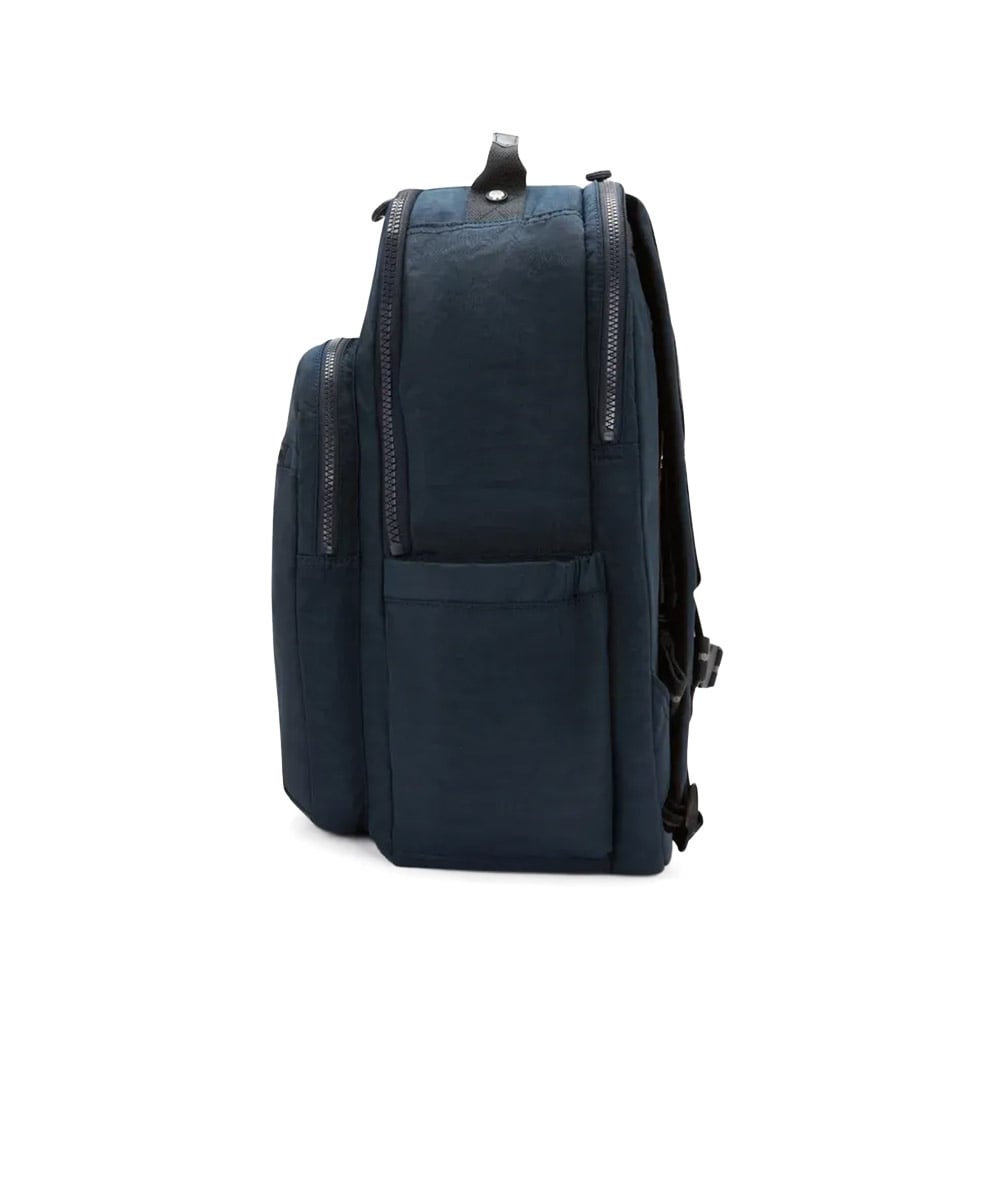 Mochila Kipling Seoul College Extra True Blue Tonal Marinho