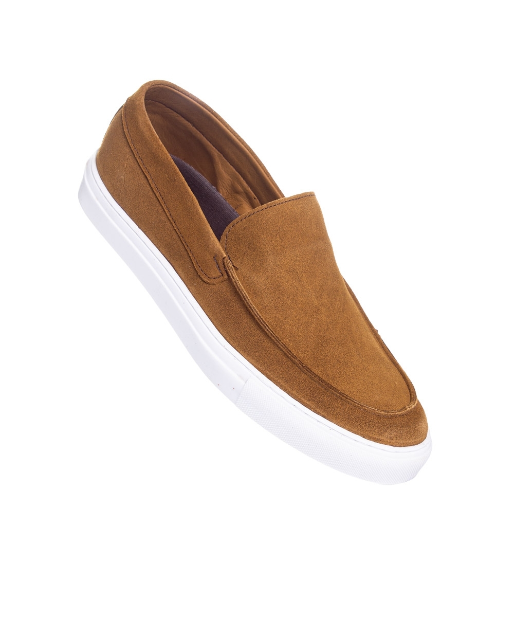 Mocassim Masculino Pixolé Casual Couro Havana