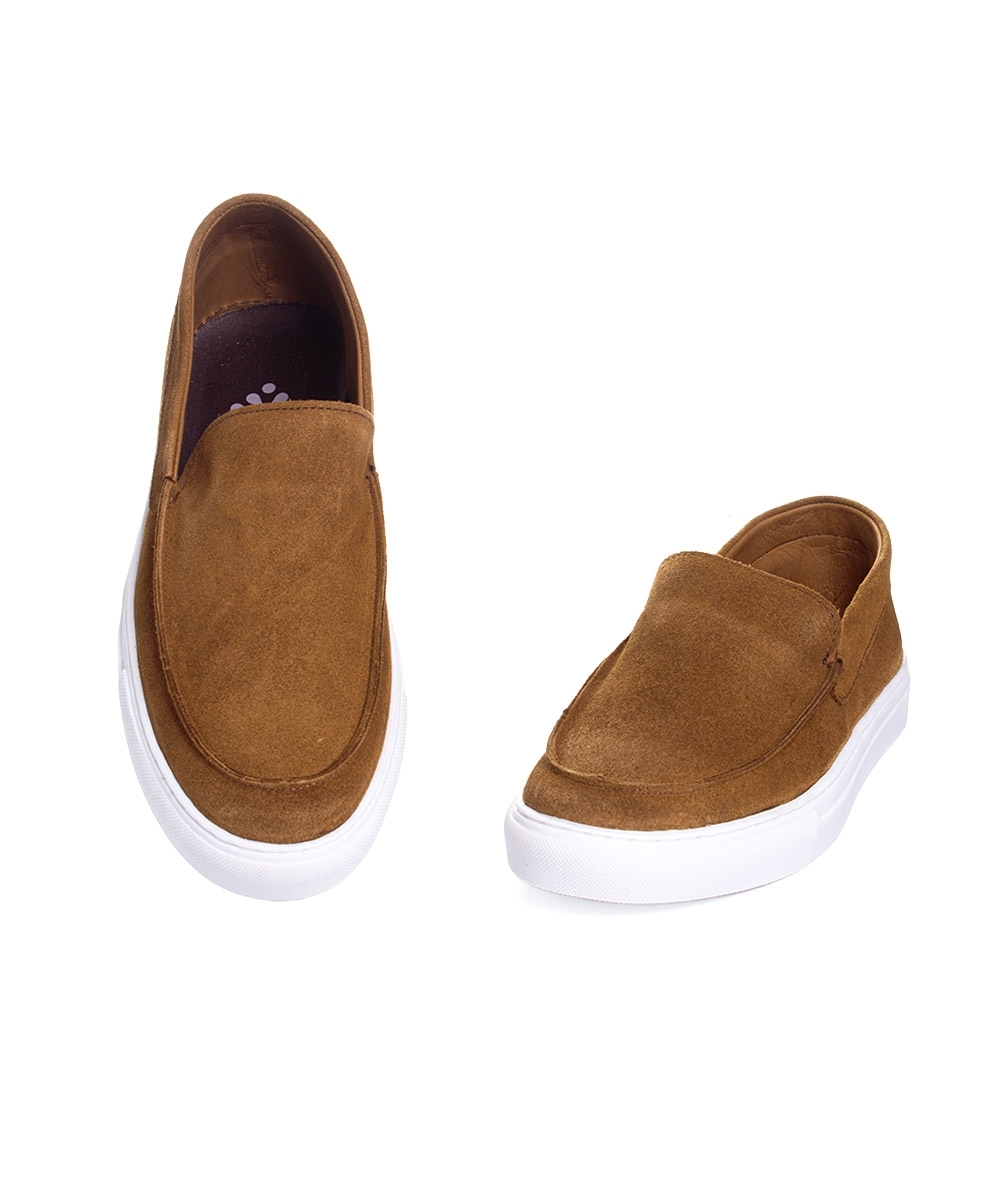 Mocassim Masculino Pixolé Casual Couro Havana
