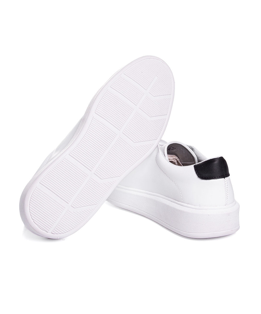 Tênis Masculino Pixolé Casual Couro Branco