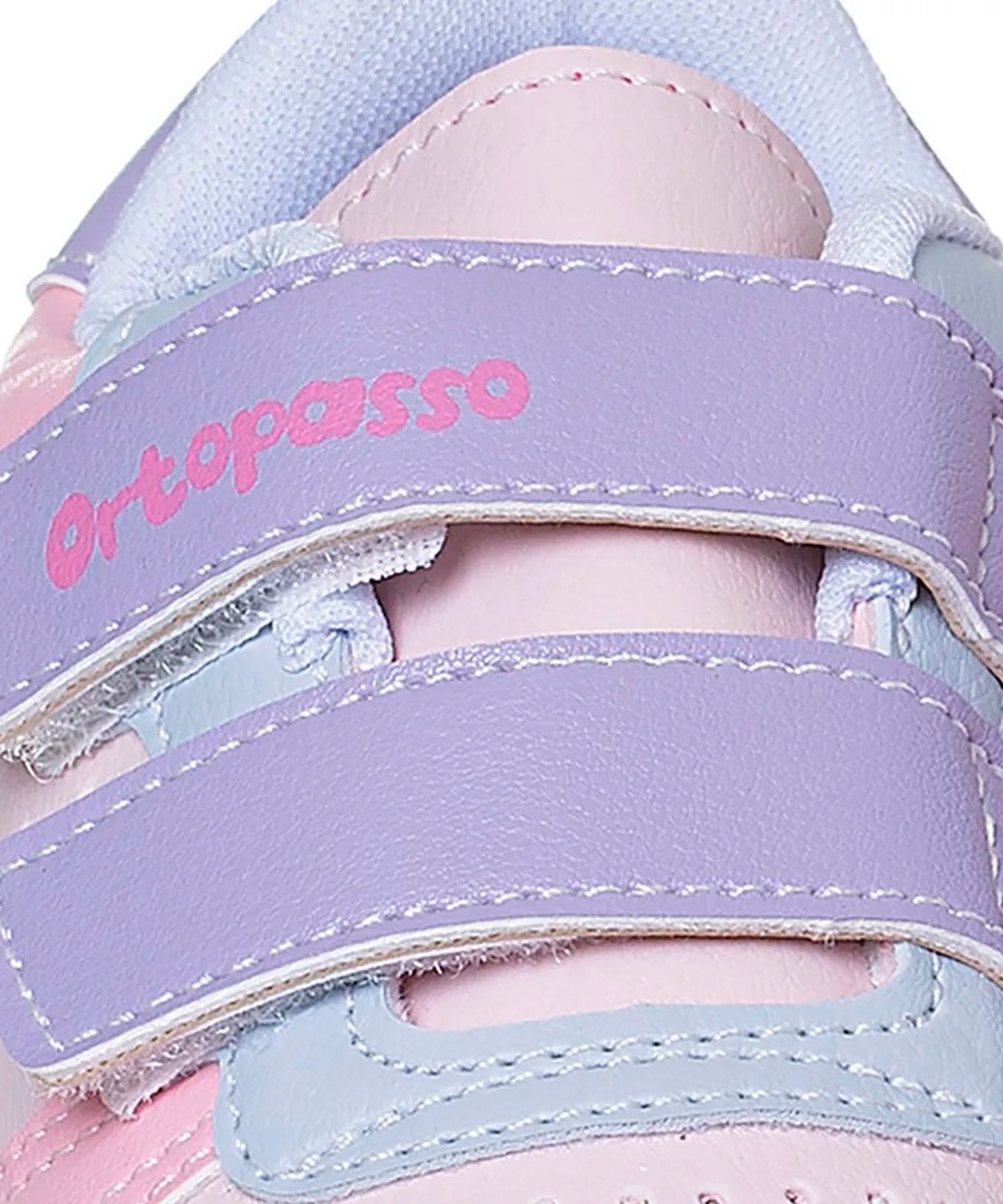 Tênis Infantil Ortopasso Force One 28/32 Rosa