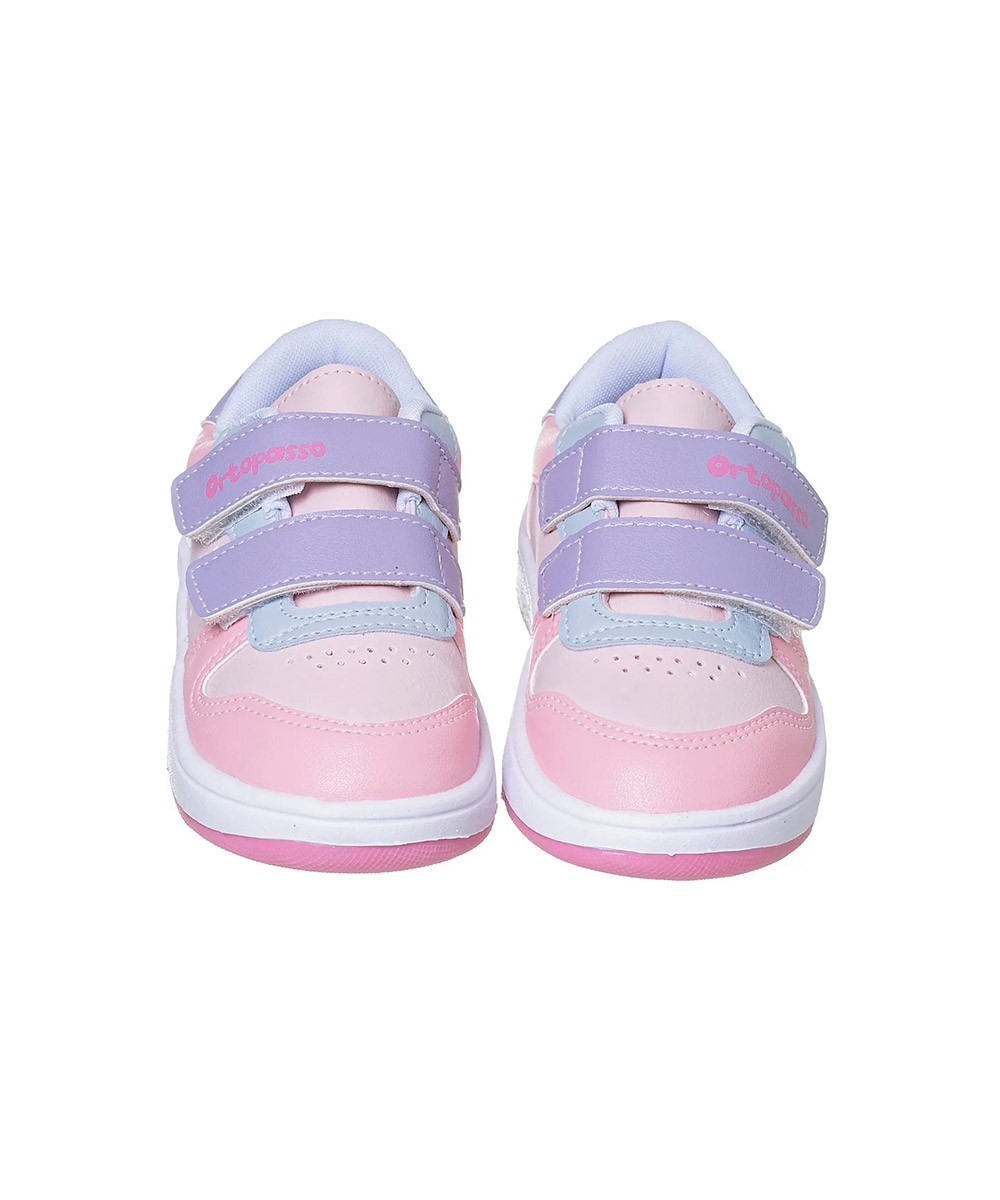 Tênis Infantil Ortopasso Force One 28/32 Rosa