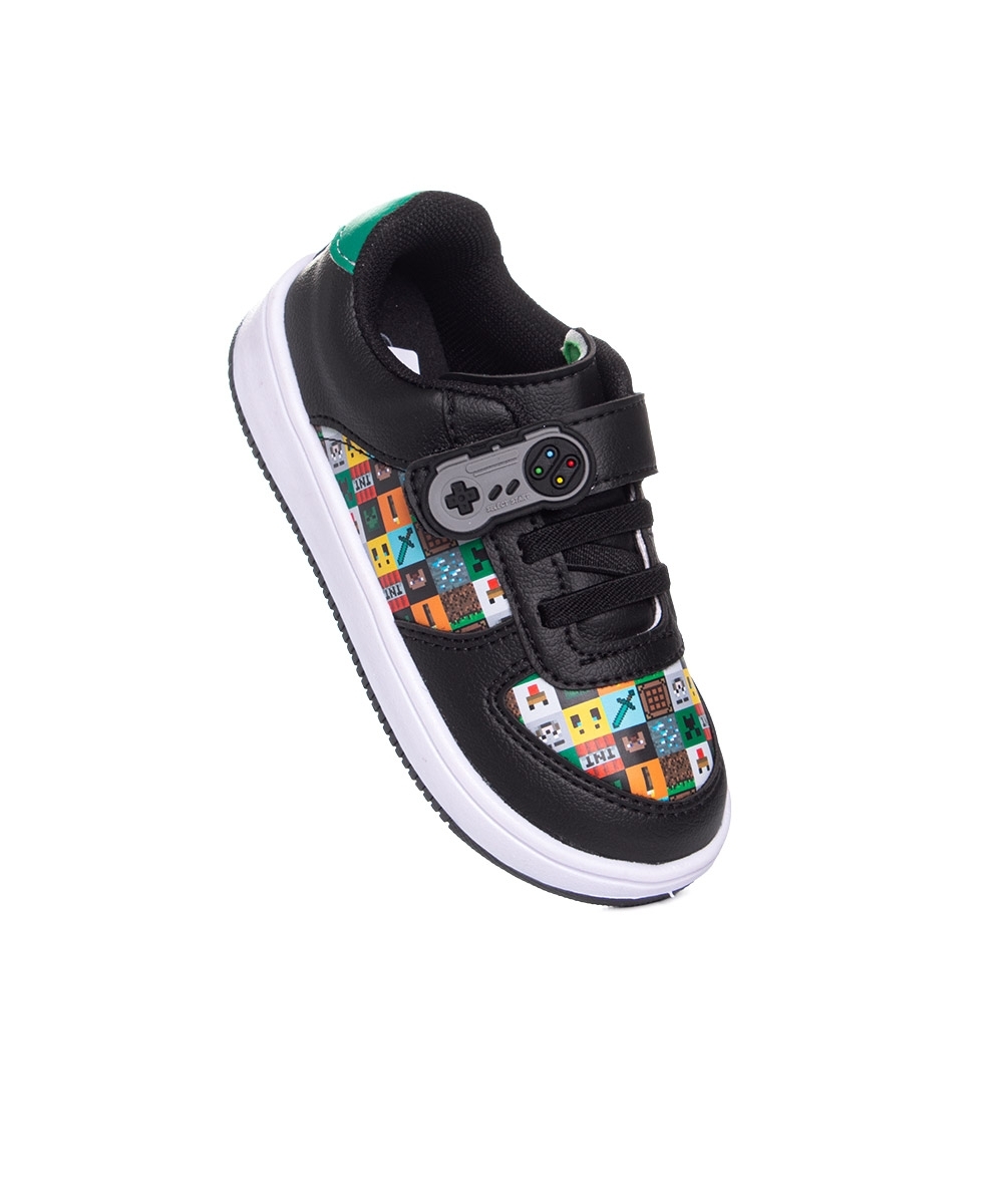 Tênis Infantil Ortopasso Babyoz Gamer 28/35 Preto