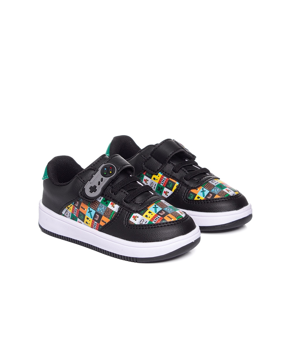 Tênis Infantil Ortopasso Babyoz Gamer 28/35 Preto