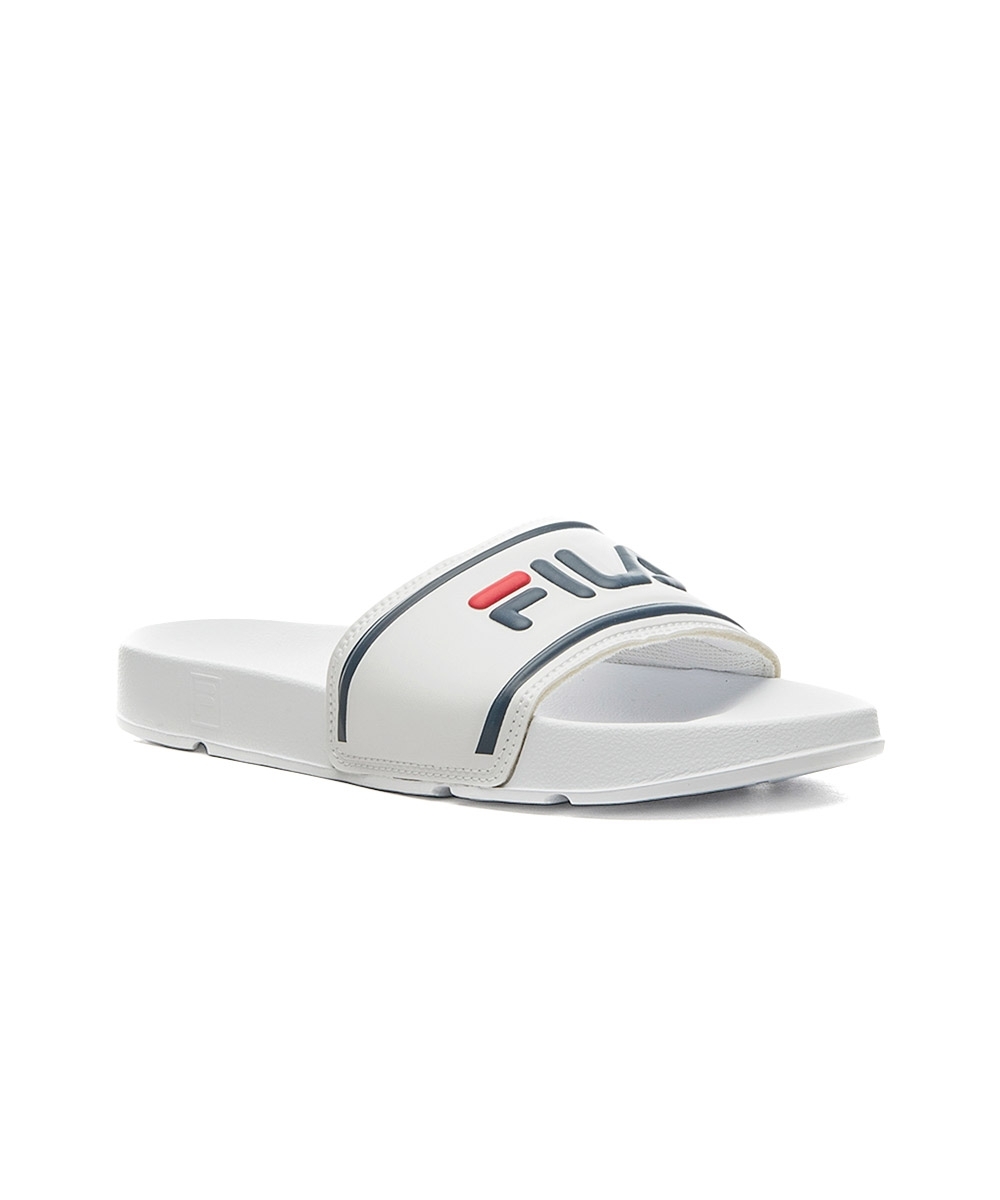 Chinelo Fila Drifter Stripes Branco
