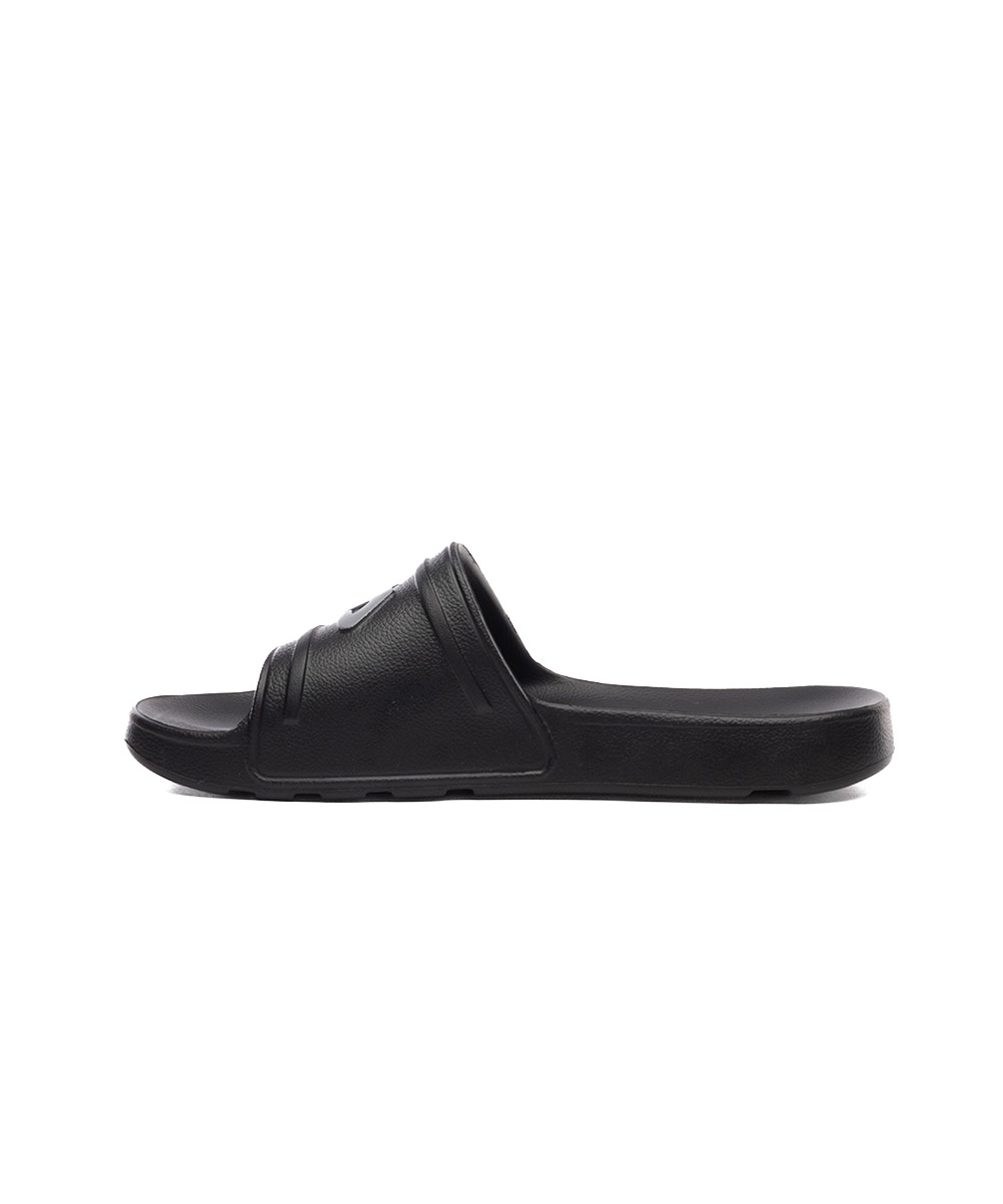 Chinelo Fila Sleek Slide F01sd00010 Preto/laranja