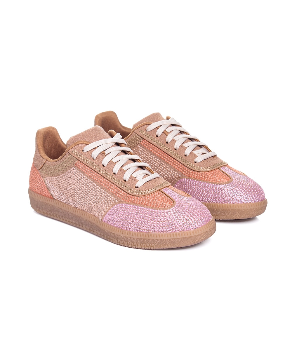 Tênis Feminino Valentina Sabine Bordado Multicolor