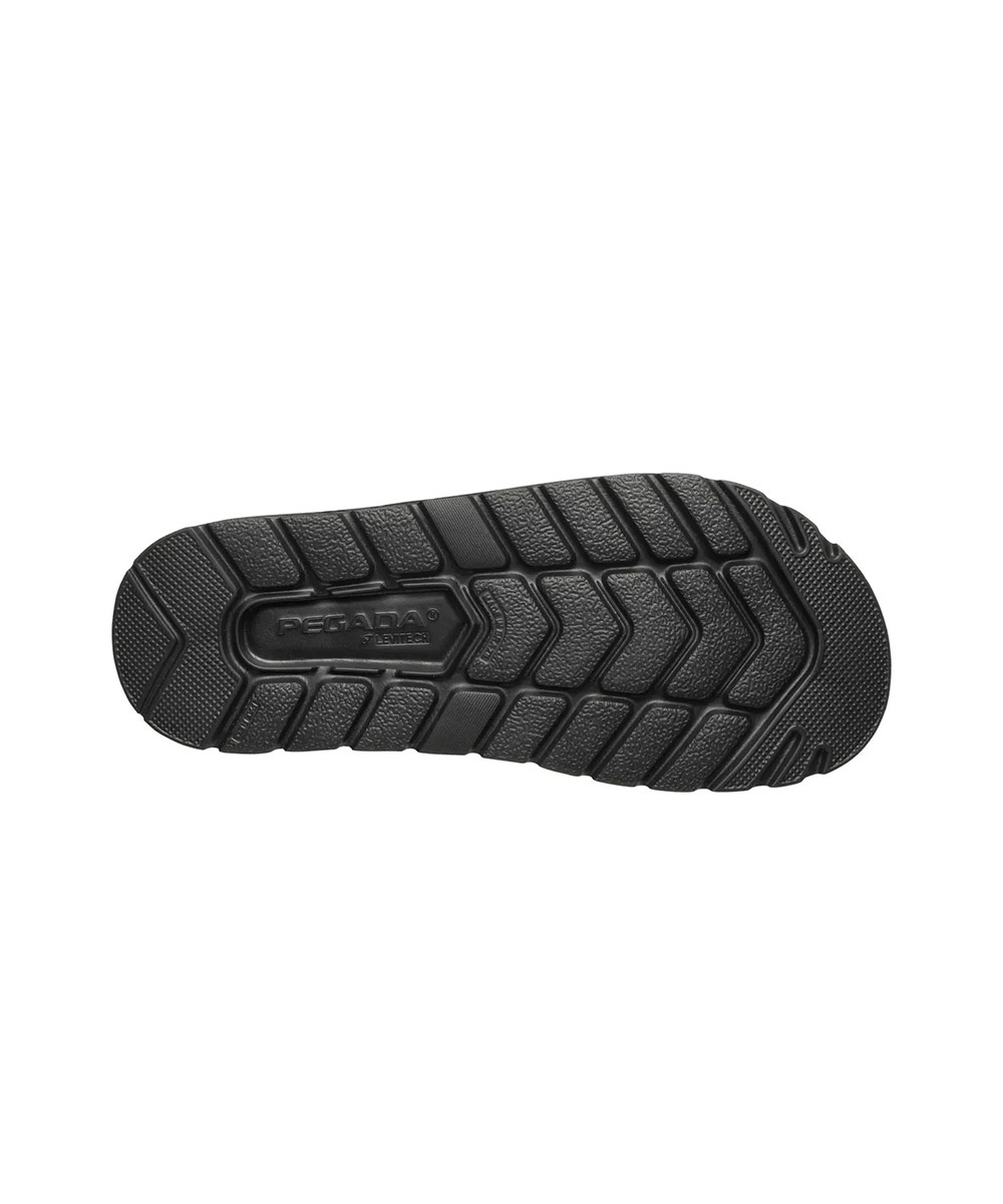 Chinelo Feminino Pegada Grace Couro. Preto