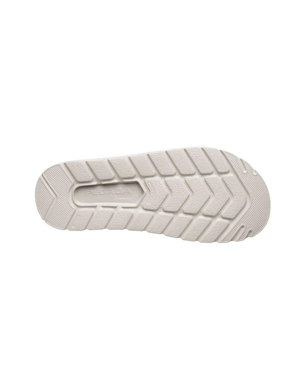 Chinelo Feminino Pegada Grace Couro Off White