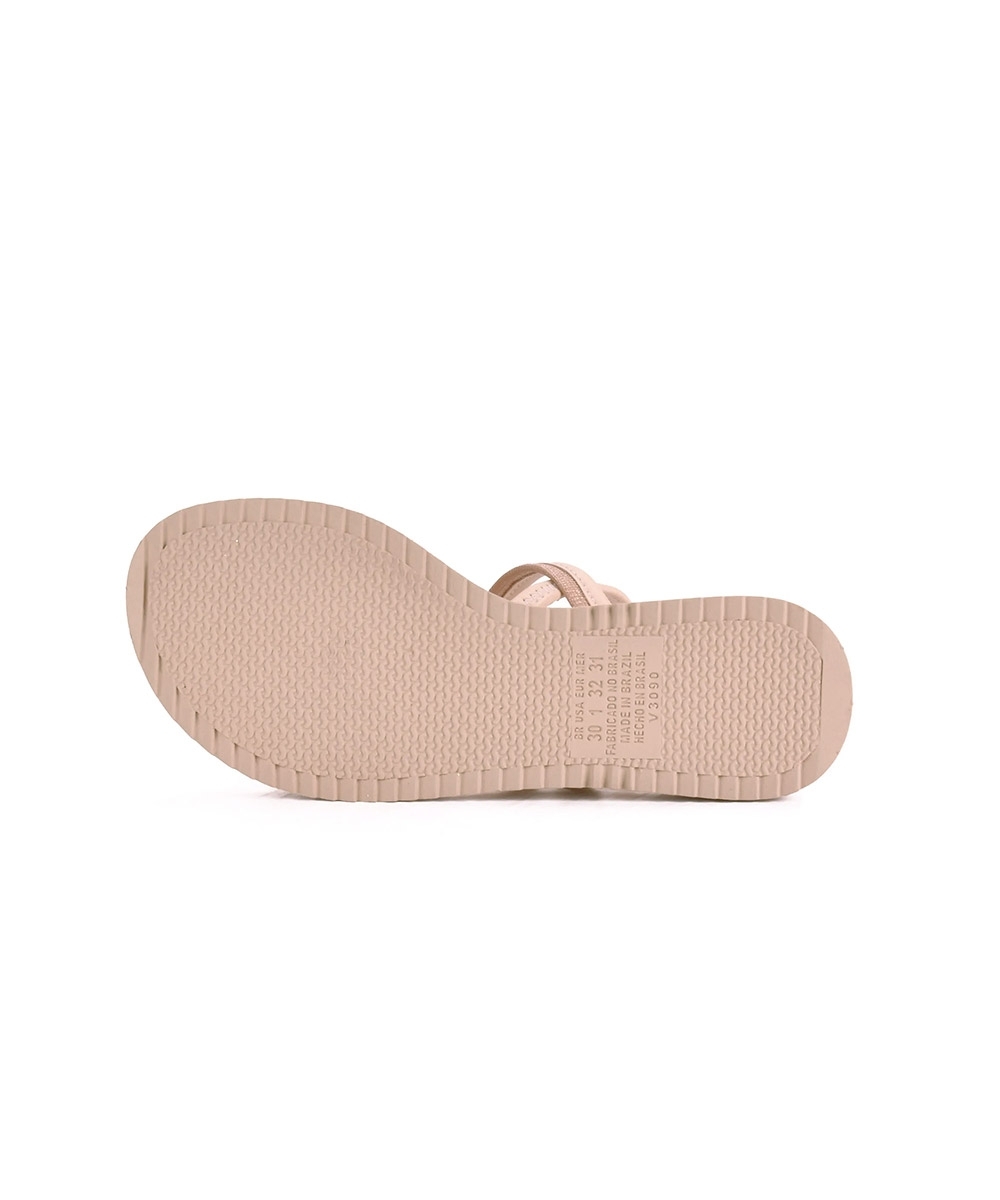 Sandália Pink Cats Infantil Flatform Bege