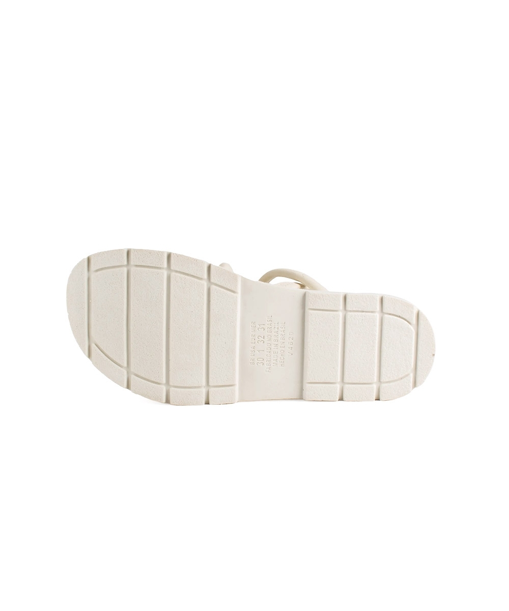 Sandália Infantil Pink Cats Flatform Creme