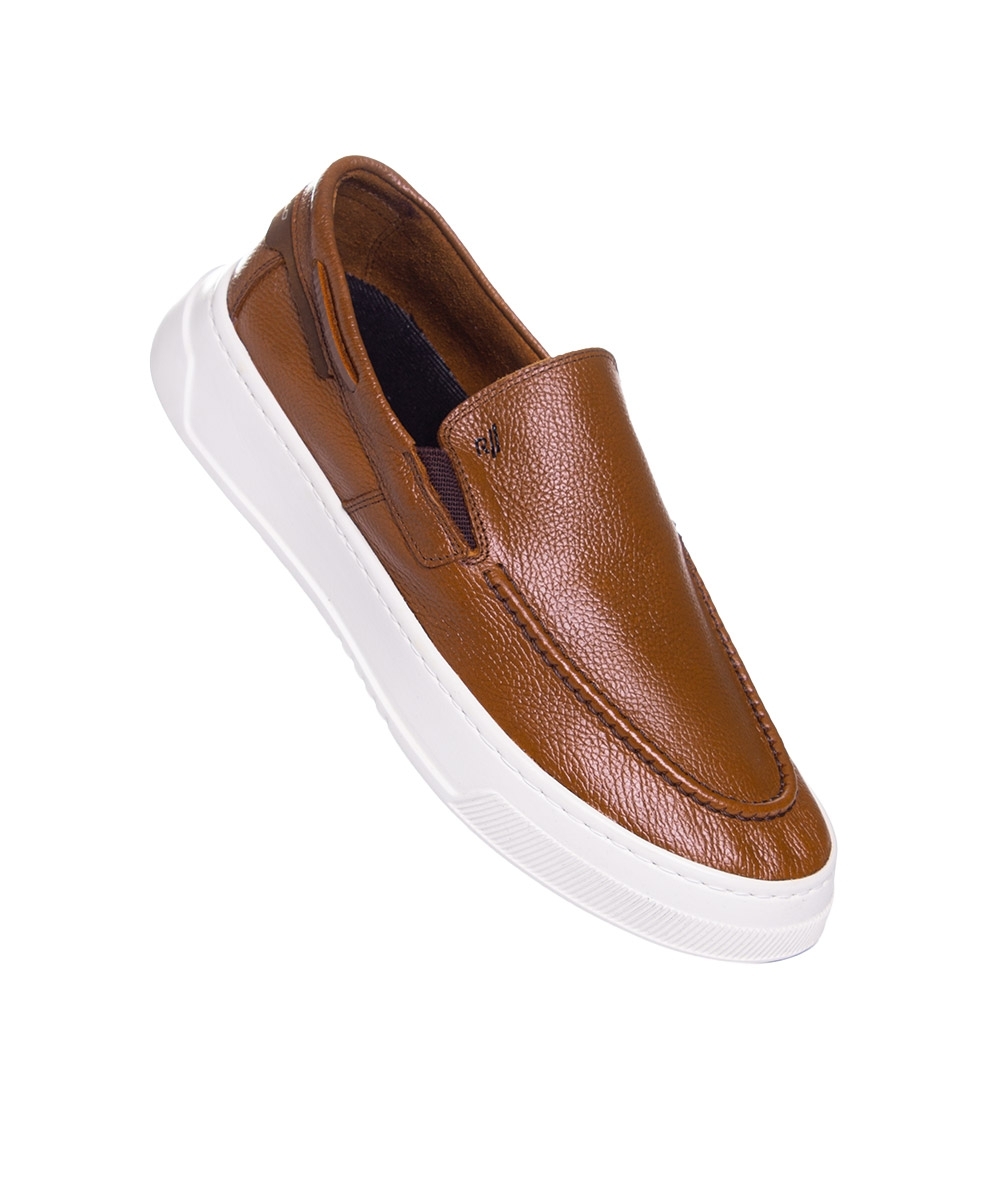 Sapatenis Rafarillo Max Light Couro Tan