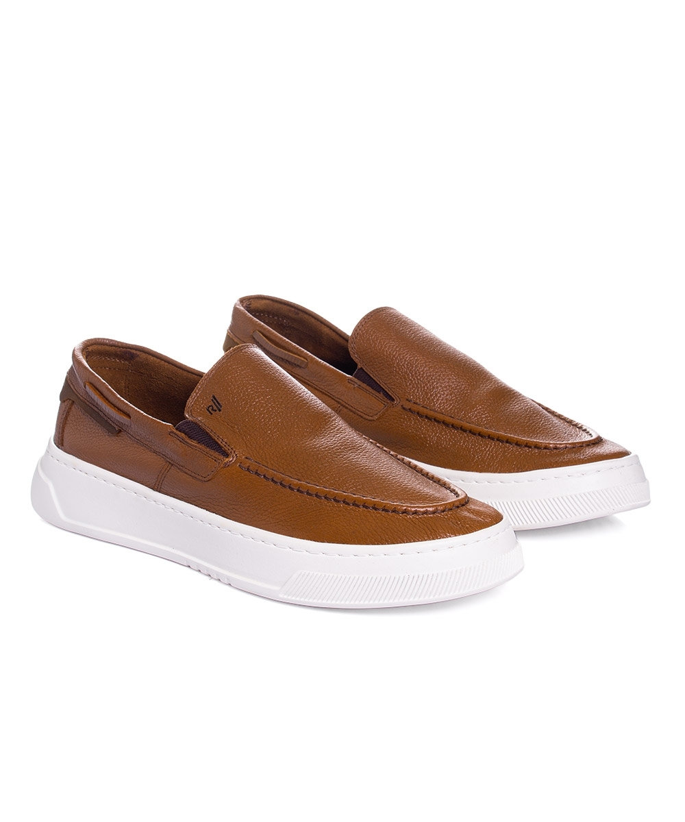 Sapatenis Rafarillo Max Light Couro Tan