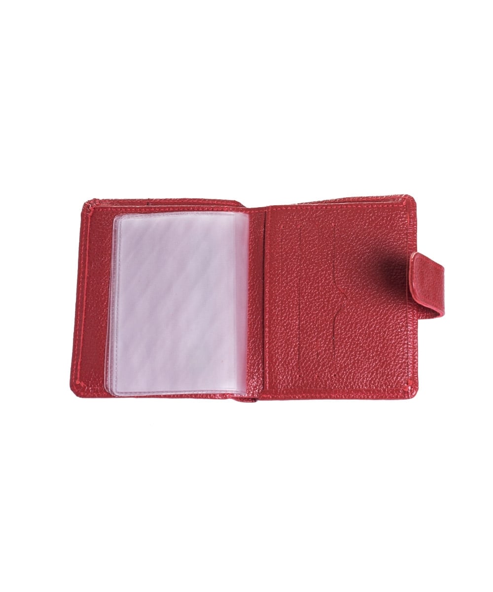 Carteira Feminina Couribi Couro Vermelho