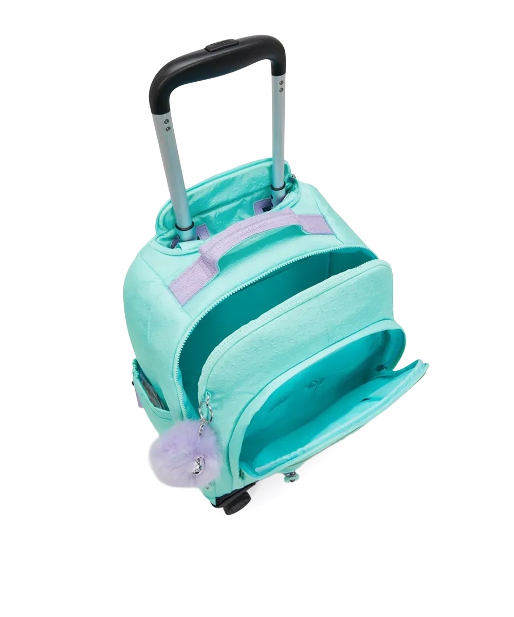 Mochila Kipling New Zea Funky Stars Emb Verde Agua