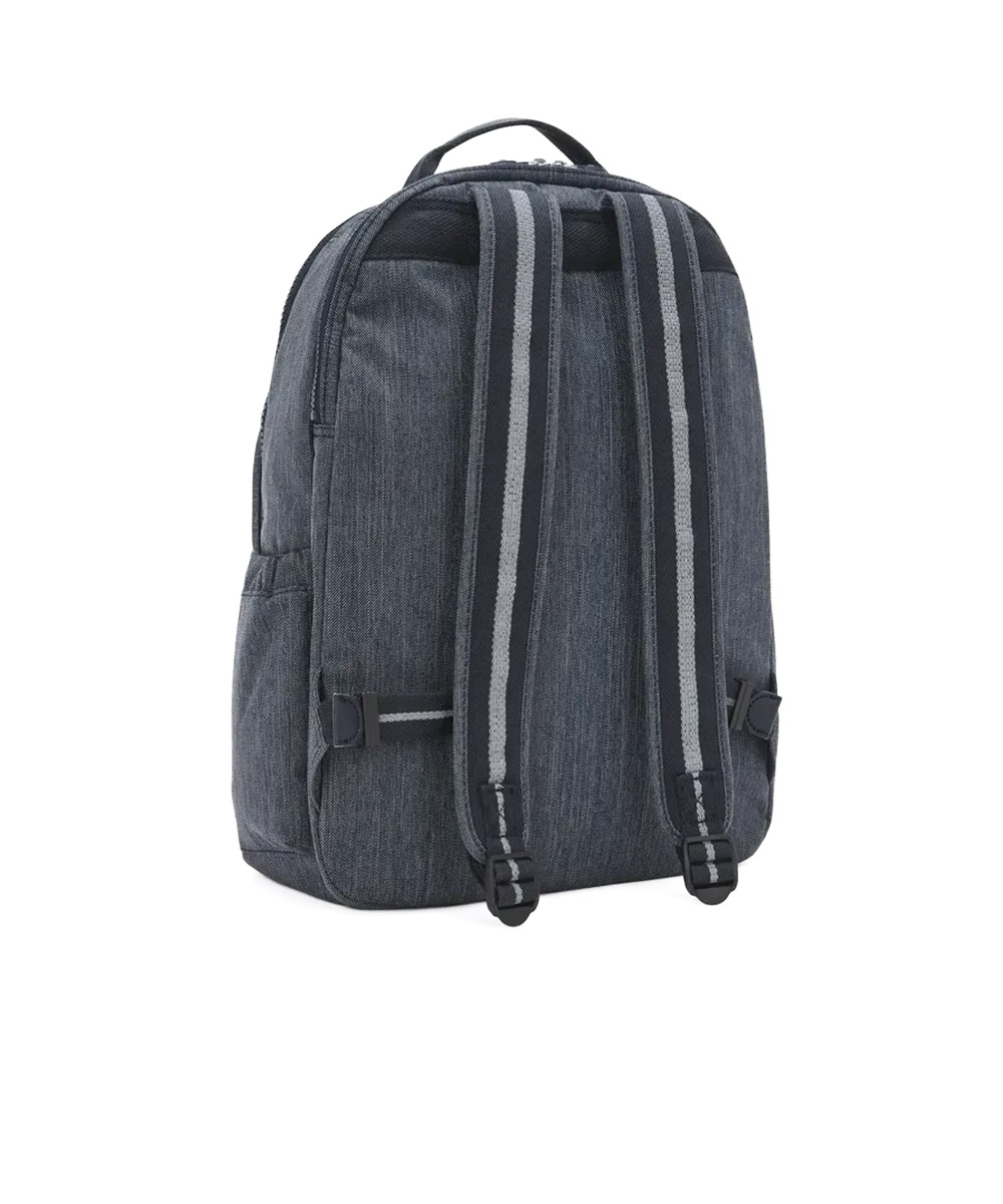 Mochila Kipling Seoul Lap Marine Navy Marinho