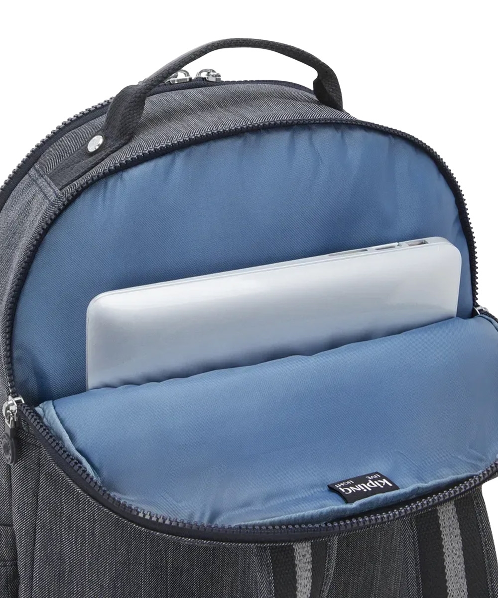 Mochila Kipling Seoul Lap Marine Navy Marinho