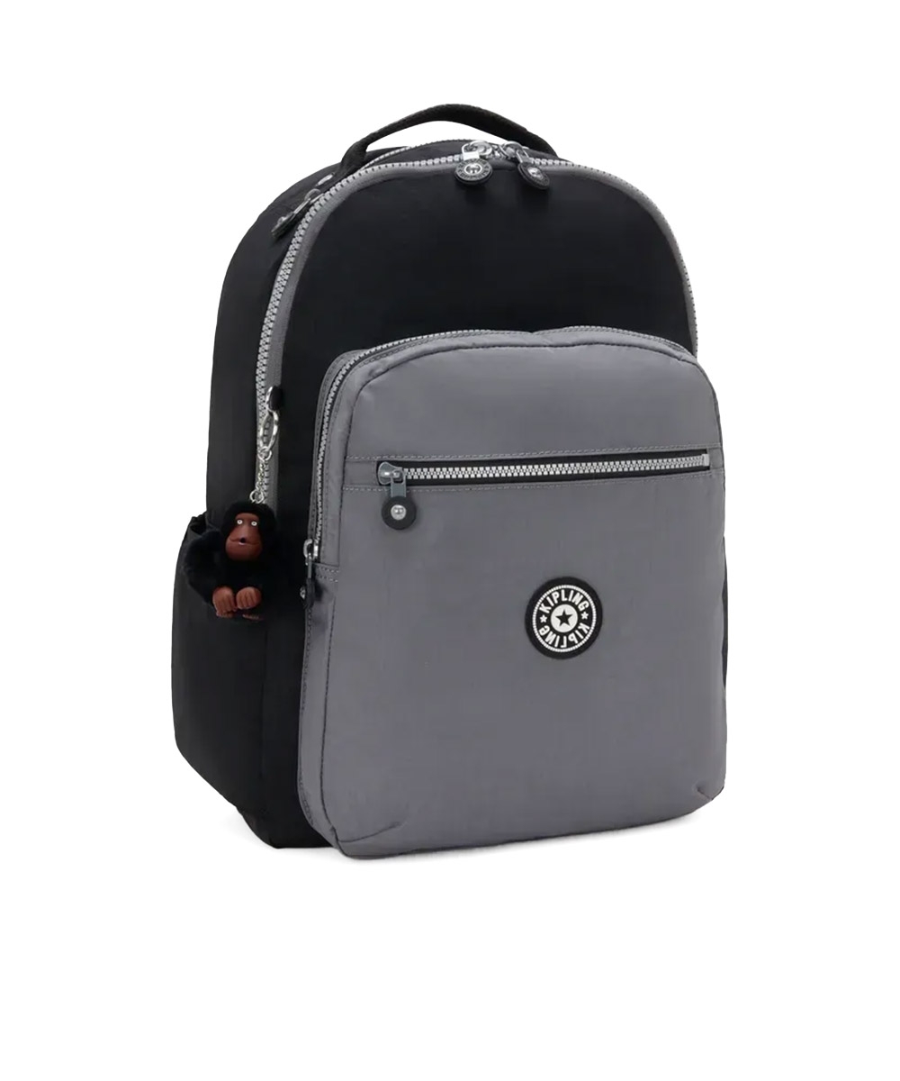 Mochila Kipling Seoul Space Black Bl Cinza