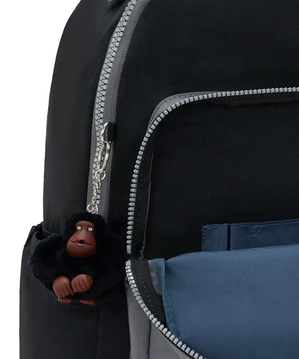 Mochila Kipling Seoul Space Black Bl Cinza