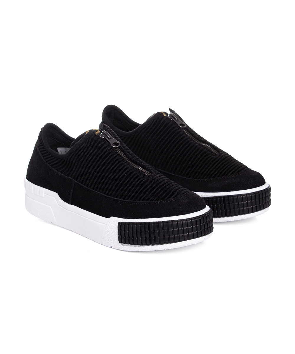 Tênis Feminino Orcade Slip On Preto