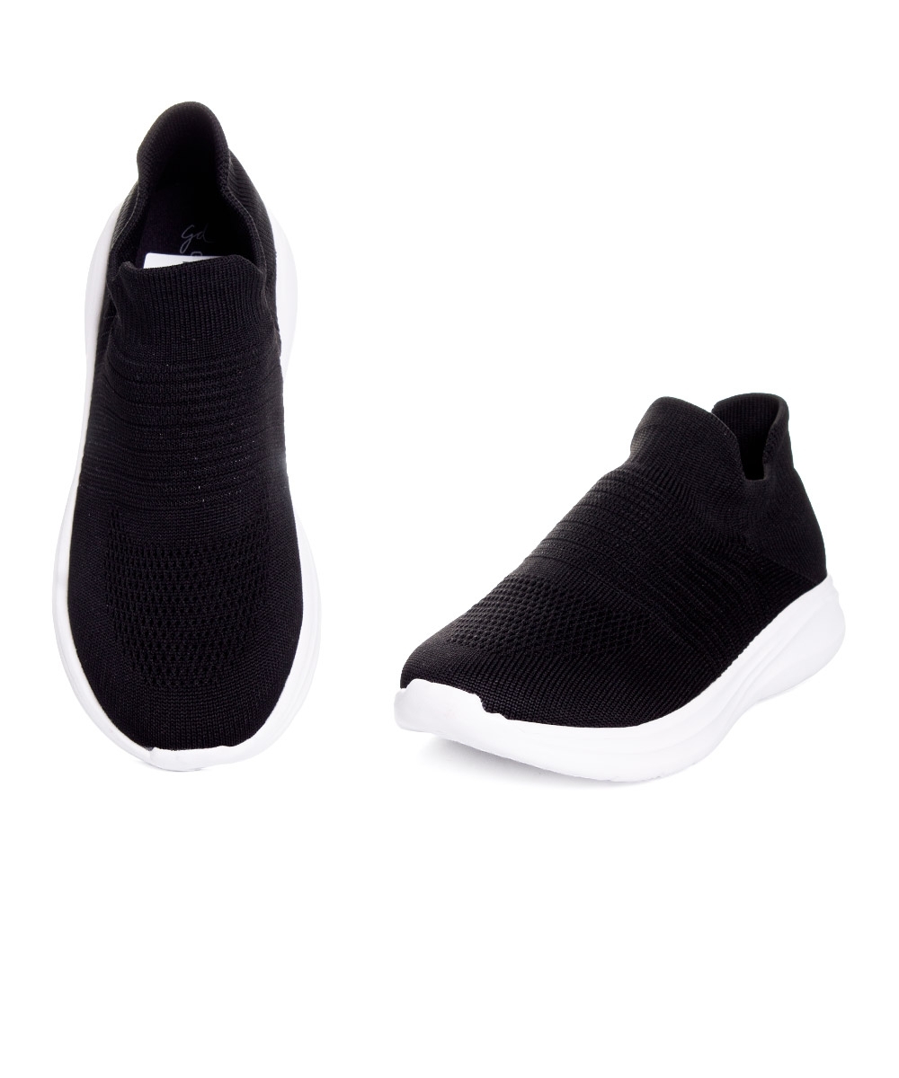 Tênis Feminino Giulia Domna Knit Preto